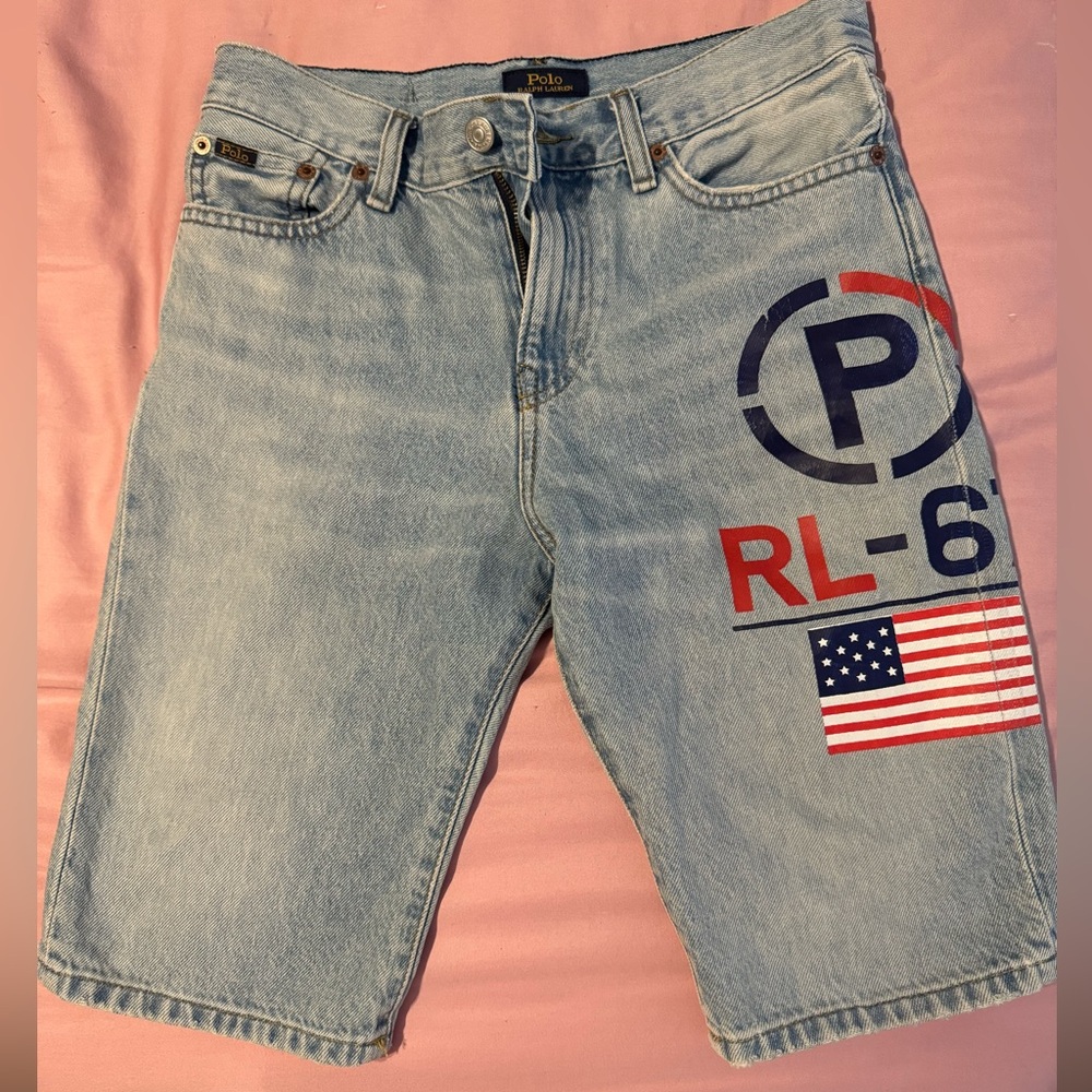 Polo denim shorts boys